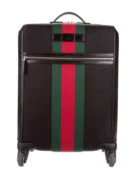 gucci travel suitcase|Gucci large suitcase.